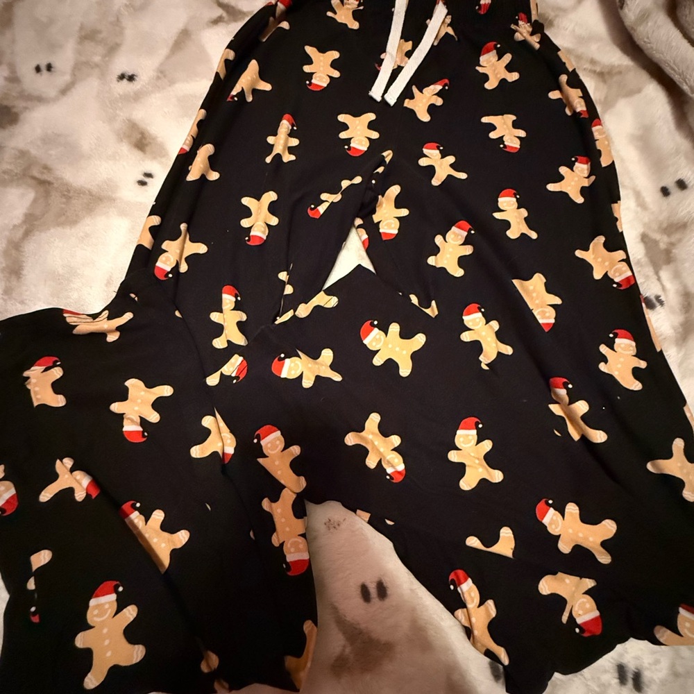 Gingerbread Print Pajama Pants